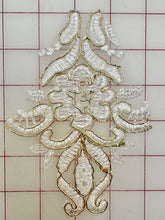 Applique - Gold Corded Lace Ivory Only One Left! Dyeable Close-Out